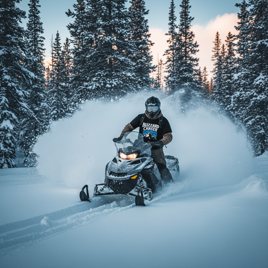 Lifestyle image for Blizzard Chaser Tee